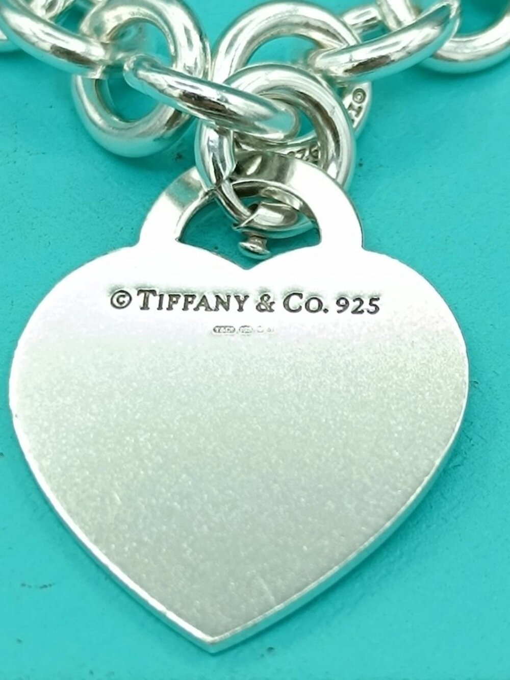 Tiffany & Co. Heart Tag Chain Link Necklace - Picture 3 of 4